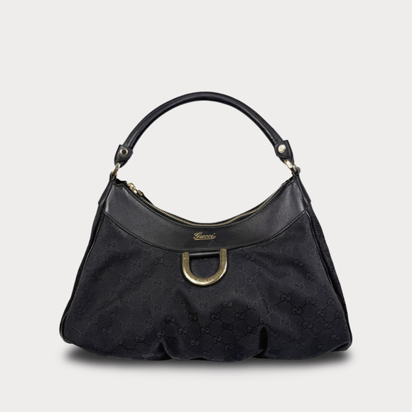 Gucci Handbags - Gucci Canvas GG Abbey Hobo Bag